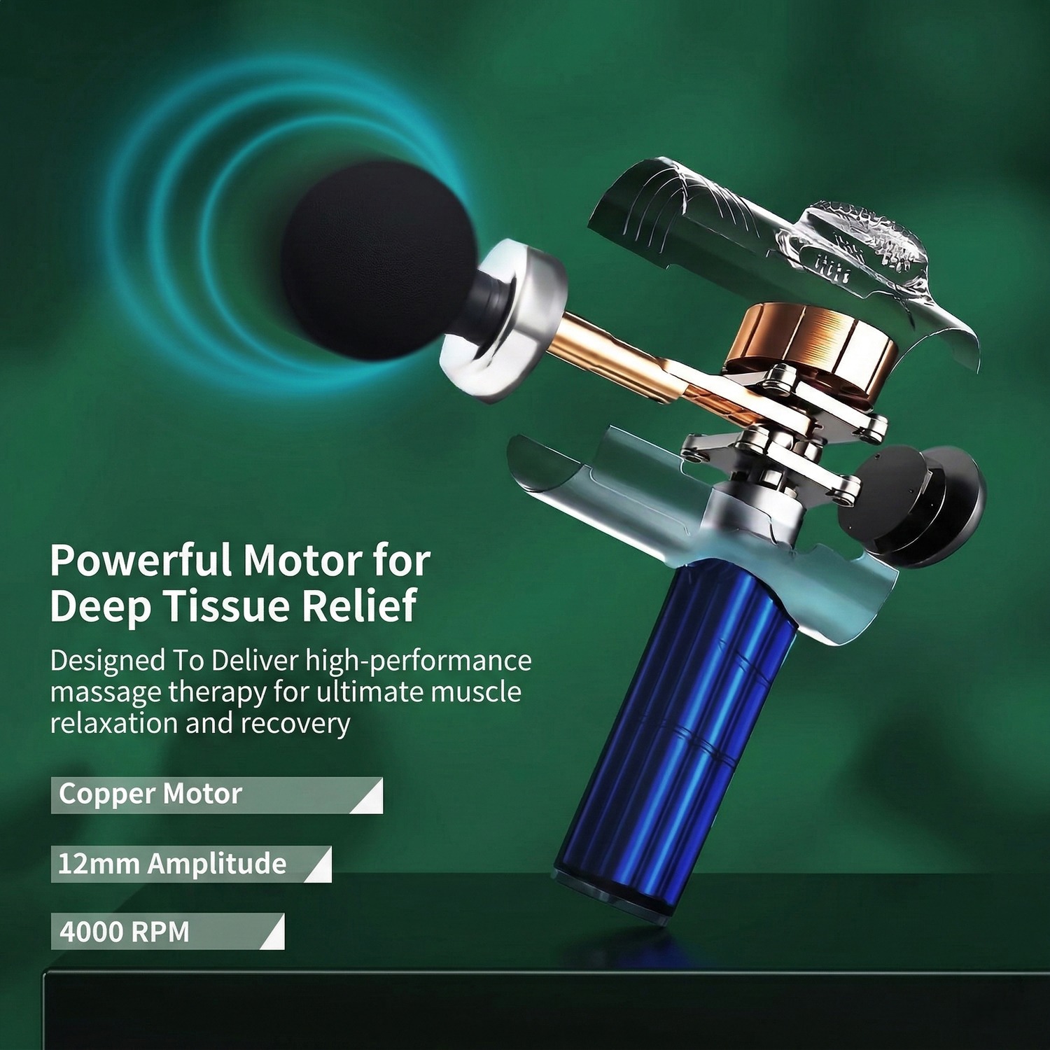 Deep Tissue Massage Gun – Pain Relief at Home